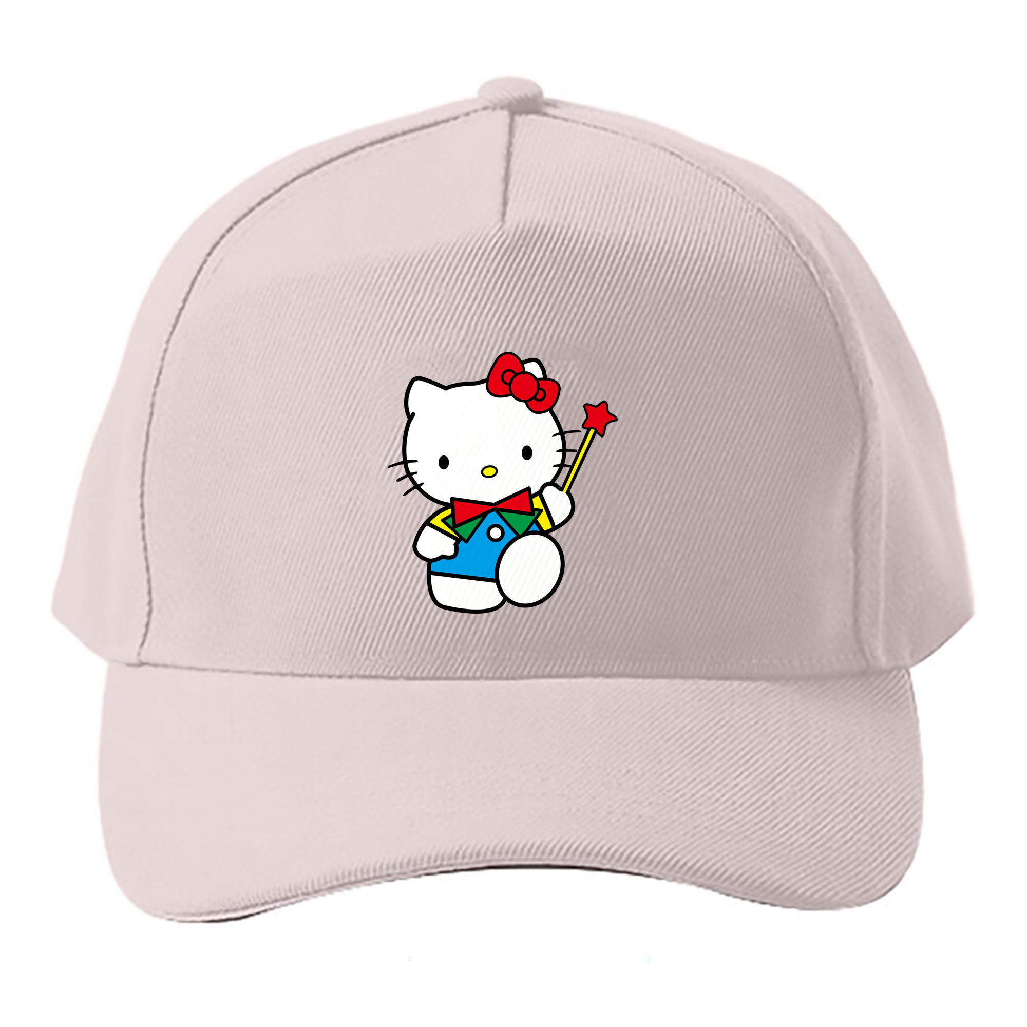 （画像用） Hello Kitty ハローキティ ベースボールキャップ 綿100％ 男女兼用 帽子 スポーツ